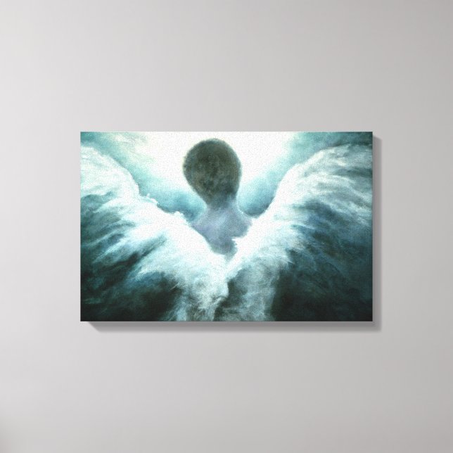 Aufstieg der Angel Art Print auf Leinwand (Vorderseite)