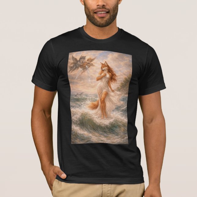 Aufstieg der Felligen Venus T-Shirt (Vorderseite)