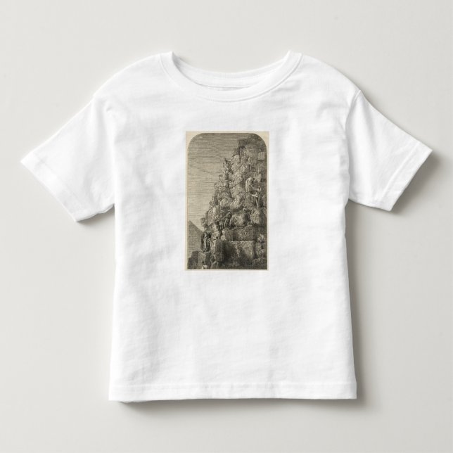 Aufstieg der großen Pyramide Kleinkind T-shirt (Vorderseite)