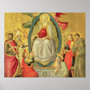 Aufstieg der Jungfrau, 1465 Poster