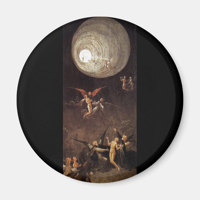 Aufstieg der Seligen, von Hieronymus Bosch Magnet (Vorne)
