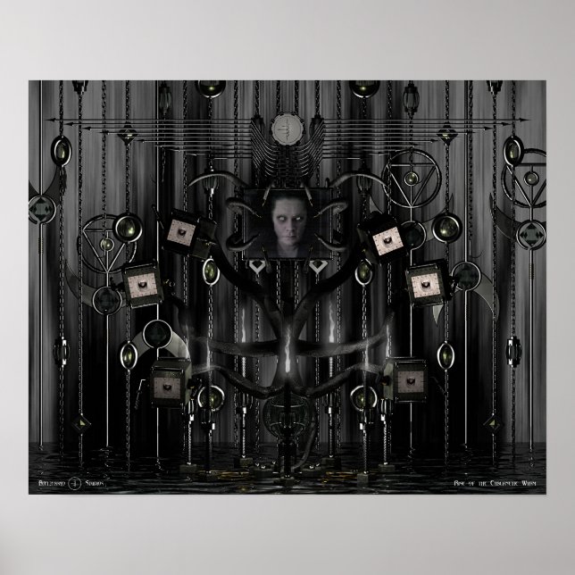 Aufstieg des Cybernetischen Wyrms Poster (Vorne)