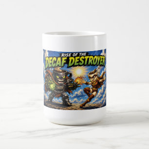 Aufstieg des Decaf-Zerstörer Kaffee Superhelden Co Kaffeetasse