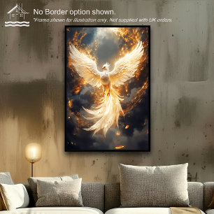Aufstieg des Feuerbirds - Wandkunst Druck Poster