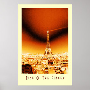 Aufstieg des Fingers Poster