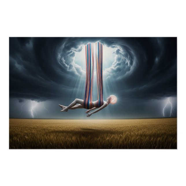 Aufstieg des Geistes durch den Sturm Poster (Vorderseite)