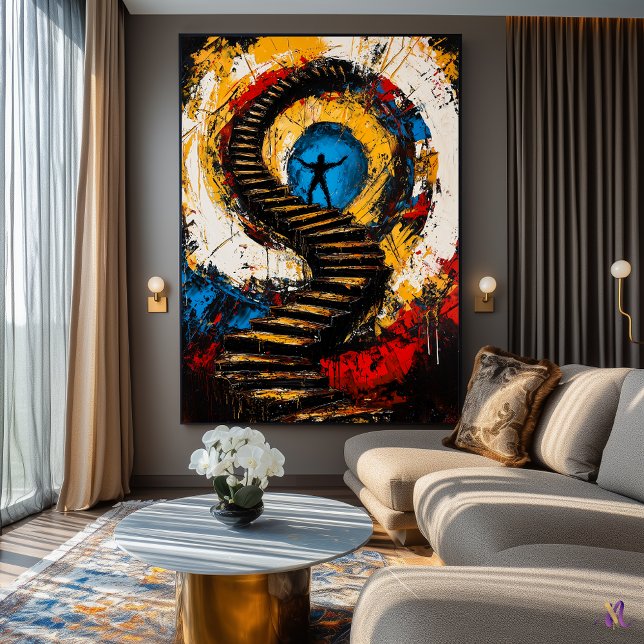 Aufstieg des Geistes - Expressionist Surreal Poster (Von Creator hochgeladen)