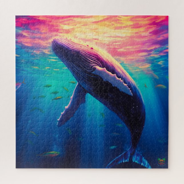 🐙 Aufstieg des sanften Riesen-🐋 Puzzle (Vertikal)