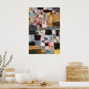 Aufstieg einer Stadt Paul Klee Poster