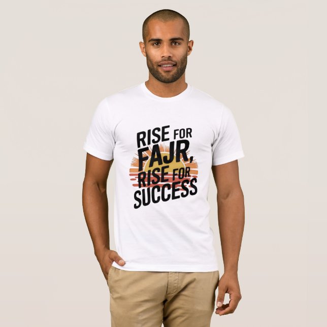 Aufstieg für Fajr, Aufstieg für den Erfolg T-Shirt (Vorne ganz)