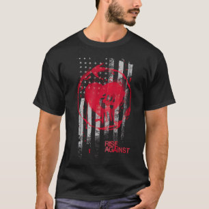 Aufstieg gegen festgehaltene Flagge - Offizielle W T-Shirt