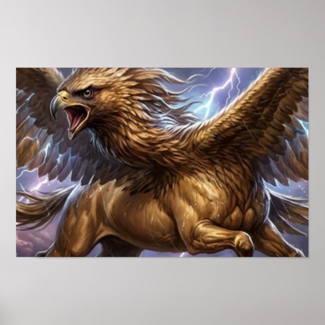 Aufstieg im Sturm Poster (Vorne)