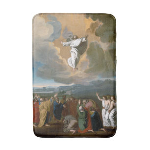 Aufstieg (Jesus Christus steigt in den Himmel auf Badematte
