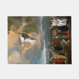 Aufstieg (Jesus Christus steigt in den Himmel auf Fußmatte