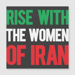 Aufstieg mit den Frauen im Iran Magneteinladung