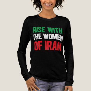 Aufstieg mit den Frauen im Iran Tri-Blend Shirt