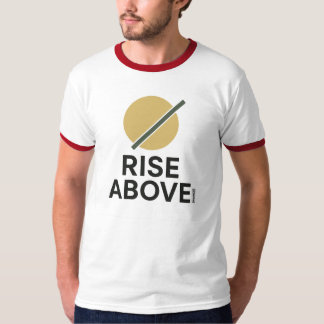 Aufstieg oben - Minimalistische Sonnenblende und D T-Shirt