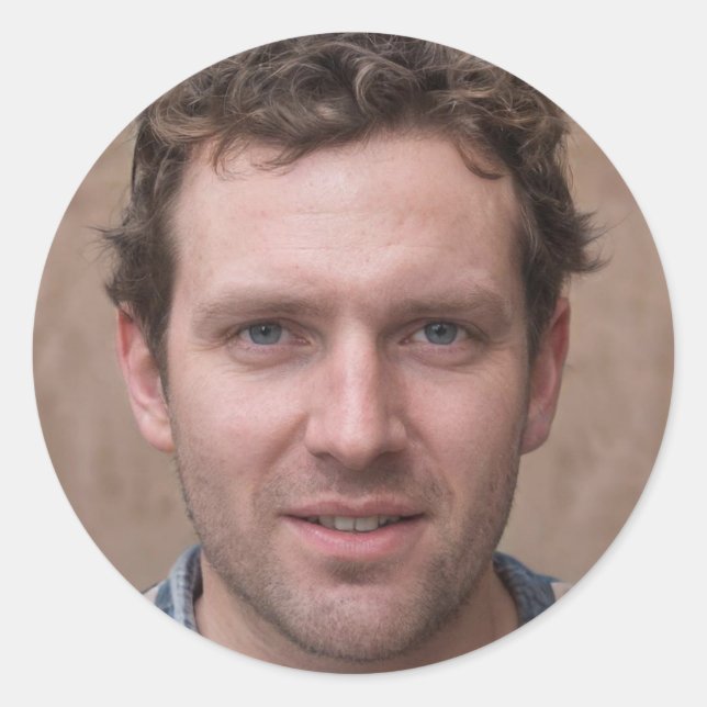 Aufstieg oben runder aufkleber (Vorderseite)