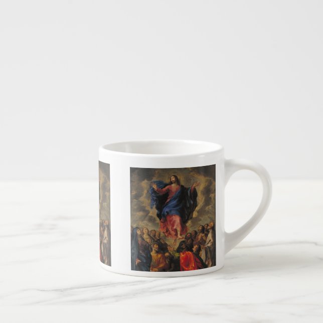 Aufstieg über der Menge Espressotasse (Rechts)