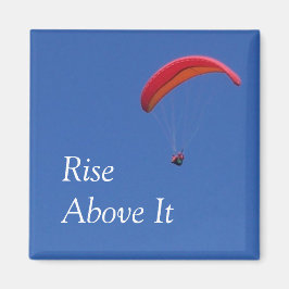 'Aufstieg über ihm' Paragliding-Magnet Magnet