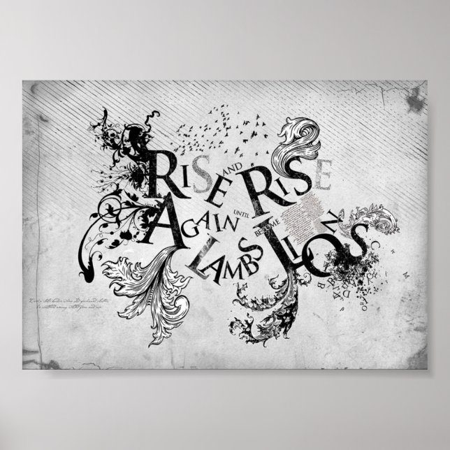 Aufstieg und Aufstieg wieder Poster (Vorne)