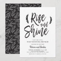 Aufstieg und glänzen | Posten-Hochzeit Brunch