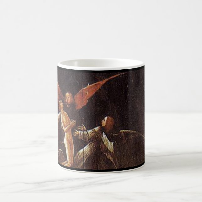 Aufstieg von gesegnet, durch Hieronymus Bosch Kaffeetasse (Mittel)