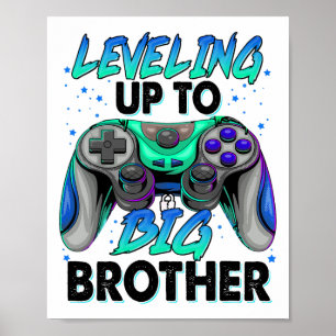Aufstieg zum Big Brother Videospiel Spieler Gamer Poster