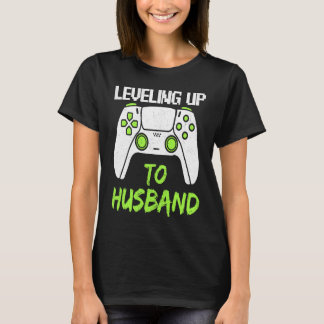 Aufstieg zum Ehemann  Junggesellenabschied Männer  T-Shirt