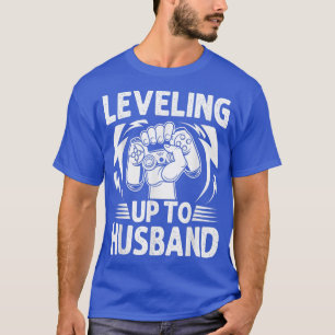 Aufstieg zum Ehemann Männer Bräutigam Junggesellen T-Shirt
