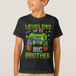Aufstieg zum großen Bruder für Gamer-Jungs Kids Ga T-Shirt