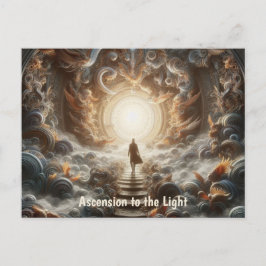 Aufstieg zum Licht Postkarte