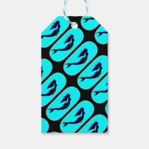 aufstrebende schwarze Meerjungfrauen Geschenkanhänger