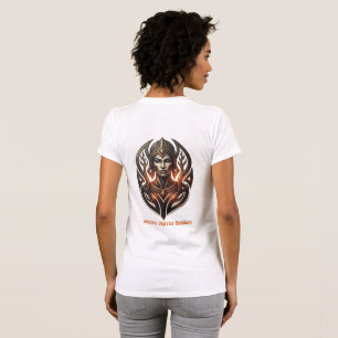 Aufstrebendes Krieger-Emblem T-Shirt