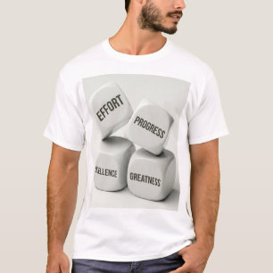 AUFTRAG FORTSCHRITT EXZELLENZ GRÖSSE - Erfolg für T-Shirt
