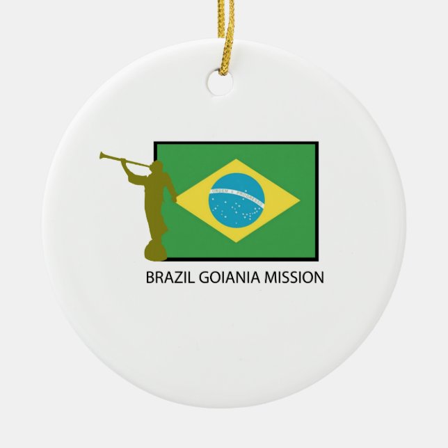 AUFTRAG LDS BRASILIENS GOIANIA KERAMIK ORNAMENT (Vorne)