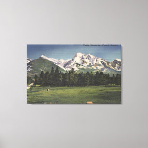 Auftrag-Mountain View in MontanaMontana Leinwanddruck