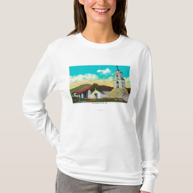 Auftrag San Antonio de PalaPala, CA T-Shirt (Vorderseite)