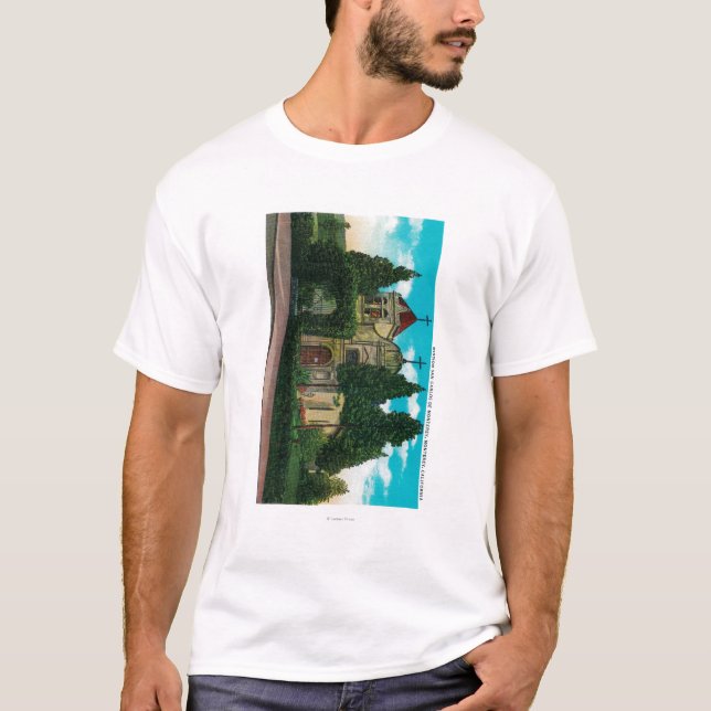 Auftrag San Carlos De MontereyMonterey, CA T-Shirt (Vorderseite)