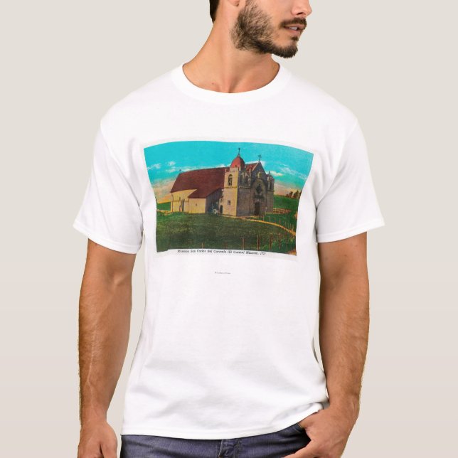Auftrag San Carlos Del CarmeloCarmel, CA T-Shirt (Vorderseite)