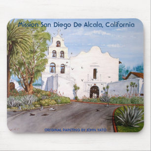 AUFTRAG SAN DIEGO DE ALCALA, KALIFORNIEN MOUSEPAD