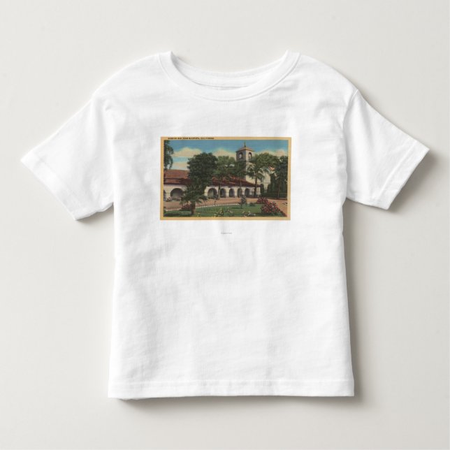 Auftrag San Juan Bautista, Kalifornien Kleinkind T-shirt (Vorderseite)