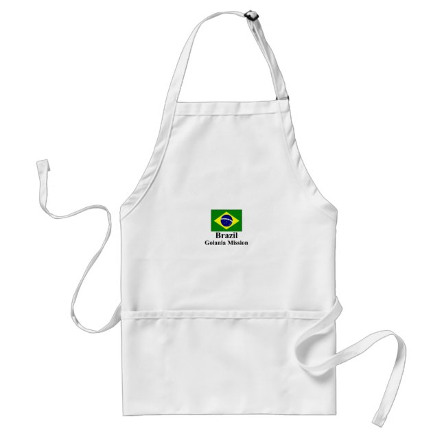 Auftrag-Schürze Brasiliens Goiania Schürze (Vorne)