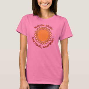 Auftrag-Strand, San Diego, Kalifornien T-Shirt