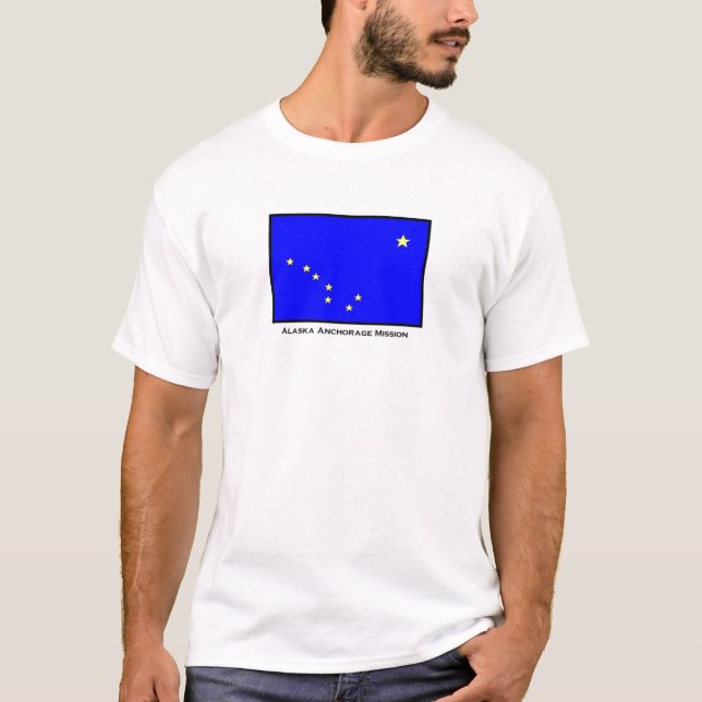 Auftrag-T - Shirt Alaskas Anchorage LDS (Vorderseite)