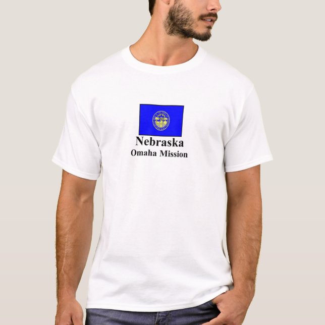 Auftrag-T - Shirt Nebraska Omaha (Vorderseite)
