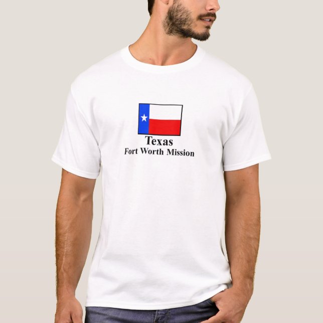 Auftrag-T - Shirt Texas Fort Worth (Vorderseite)