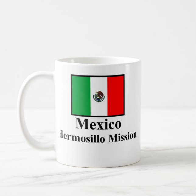 Auftrag-Trinkbehälter Mexikos Hermosillo Tasse (Links)