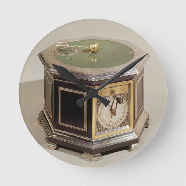 Auftrag von Thomas Tompion (1639-1713) und Geor Runde Wanduhr (Vorderseite)