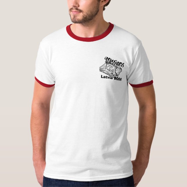 Aufträge, Lettland 2006 T-Shirt (Vorderseite)